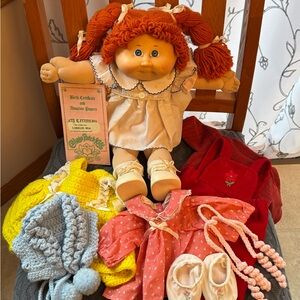 Vintage Cabbage Patch Doll with Clothes